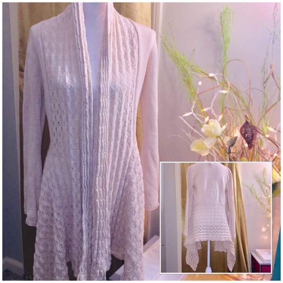 Bisou Bisou Sweaters - 🍄🌾Bisou Bisou Open Front HiLo Cardigan Sweater🌾